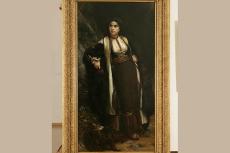 Crnogorka na sastanku, 1883., Moderna galerija, Zagreb