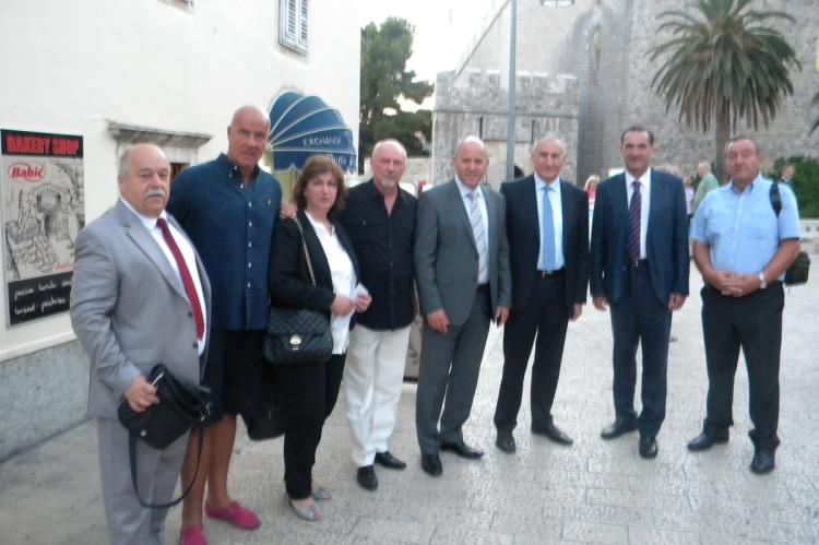 Vučinović i Deković sa prijateljima iz Dubrovnika