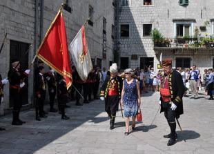 Direktorica UNESCO-a prva počasna članica Bokeljske mornarice u povijesti - Foto Radio Dux
