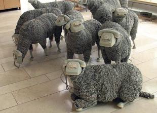 Telephone Sheep - Jean Luc Cornec (Google)